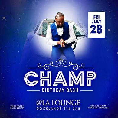 OMOBA CHAMP BIRTHDAY SOIREE