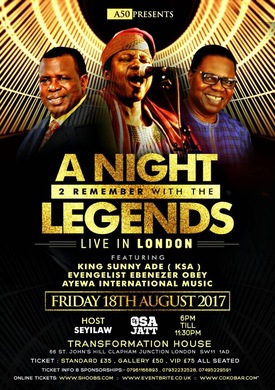 A Night 2 Remember with the Legends