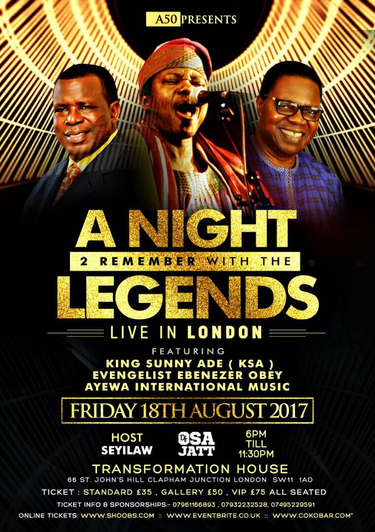 A Night 2 Remember with the Legends