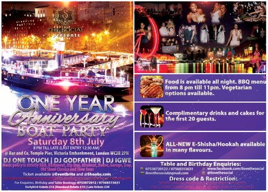 The Social's Boat Party