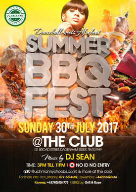 Summer BBQ Fest -Dancehall Meets Afrobeat