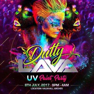 UV Paint Soca, Dancehall, AfroBeats,  Party
