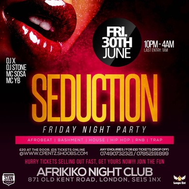 Seduction Friday @Afrokiko