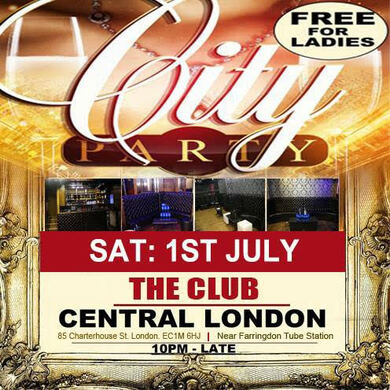 #CITYPARTY - CENTRAL LONDON