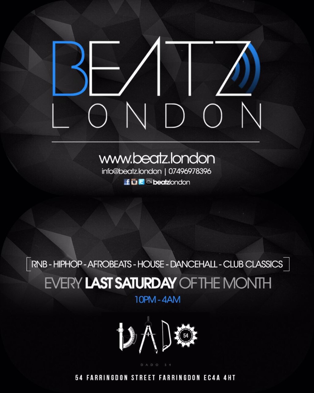 |♚| BEATZ LONDON |♚| SATURDAY 29TH JULY