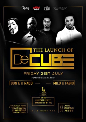 De'CuBe With Don E & Nado Live