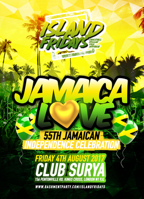 ISLAND FRIDAYS - JAMAICA LOVE SPECIAL