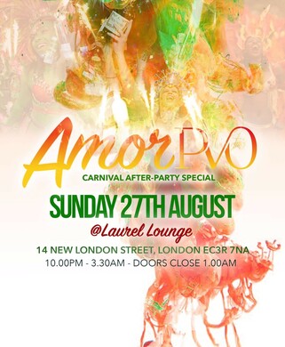 AMORPVO- CARNIVAL AFTER PARTY SPECIAL