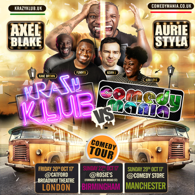 Krazy Klub vs Comedy Mania Tour - Manchester