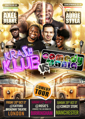Krazy Klub vs Comedy Mania Tour - London