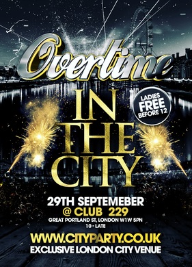 OVERTIME CITY PARTY - WIZKID AFTERPARTY