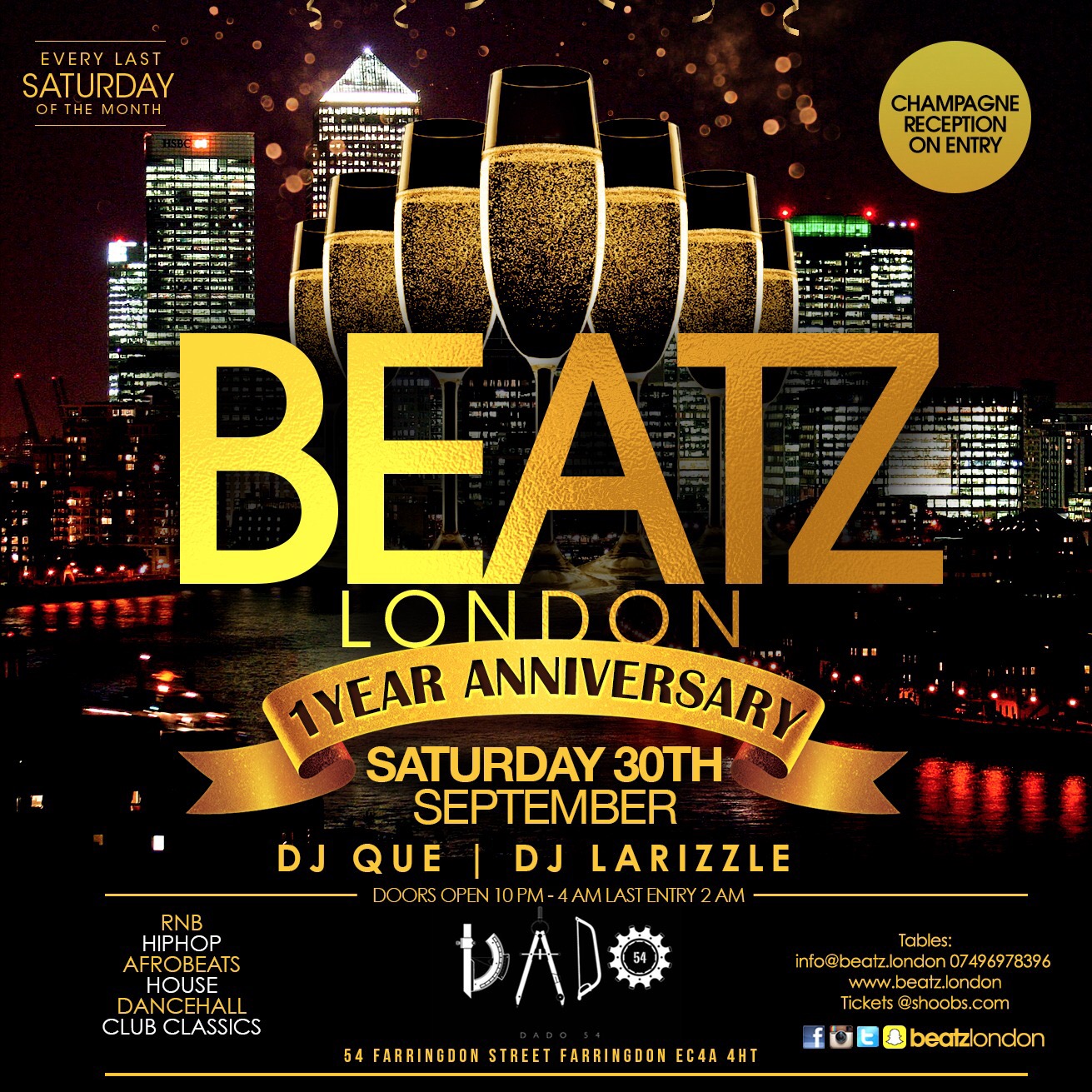 |♚| BEATZ LONDON |♚| 1 Year Anniversary!