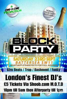 The Block Party (Secret Location near Ashanti