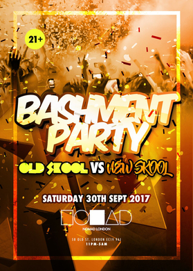 OLD SKOOL BASHMENT PARTY