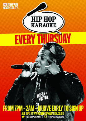 Hip Hop Karaoke @ Queen of Hoxton