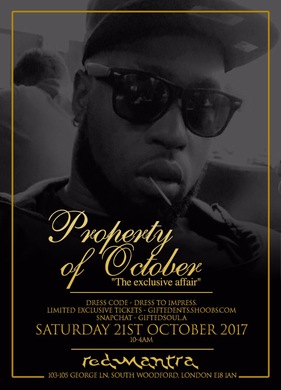 Gifteds Birthday Bash "Property of October "