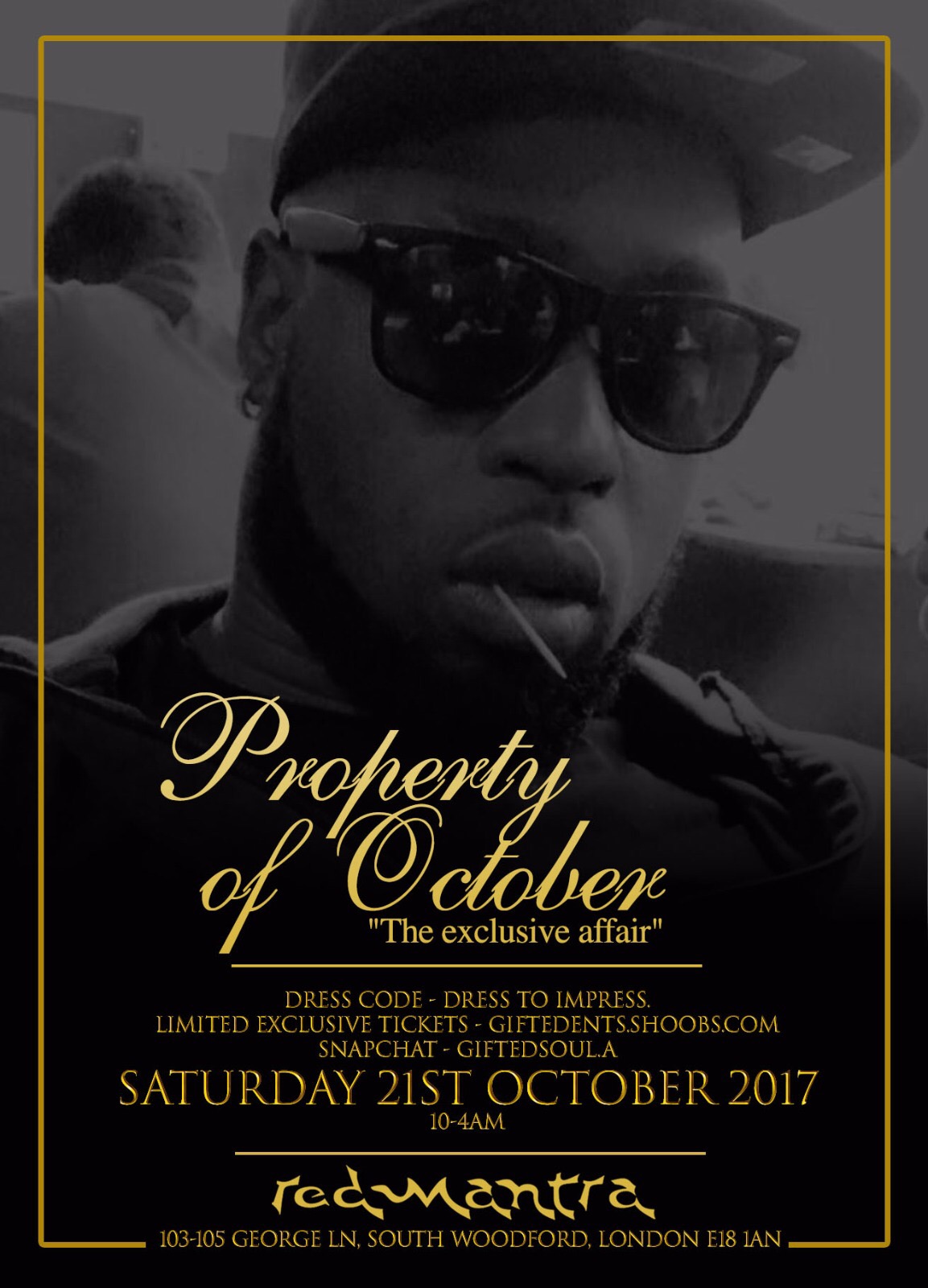Gifteds Birthday Bash "Property of October "