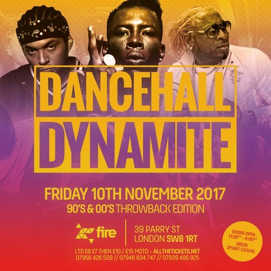 Dancehall Dynamite : 90s & 00s Throwback