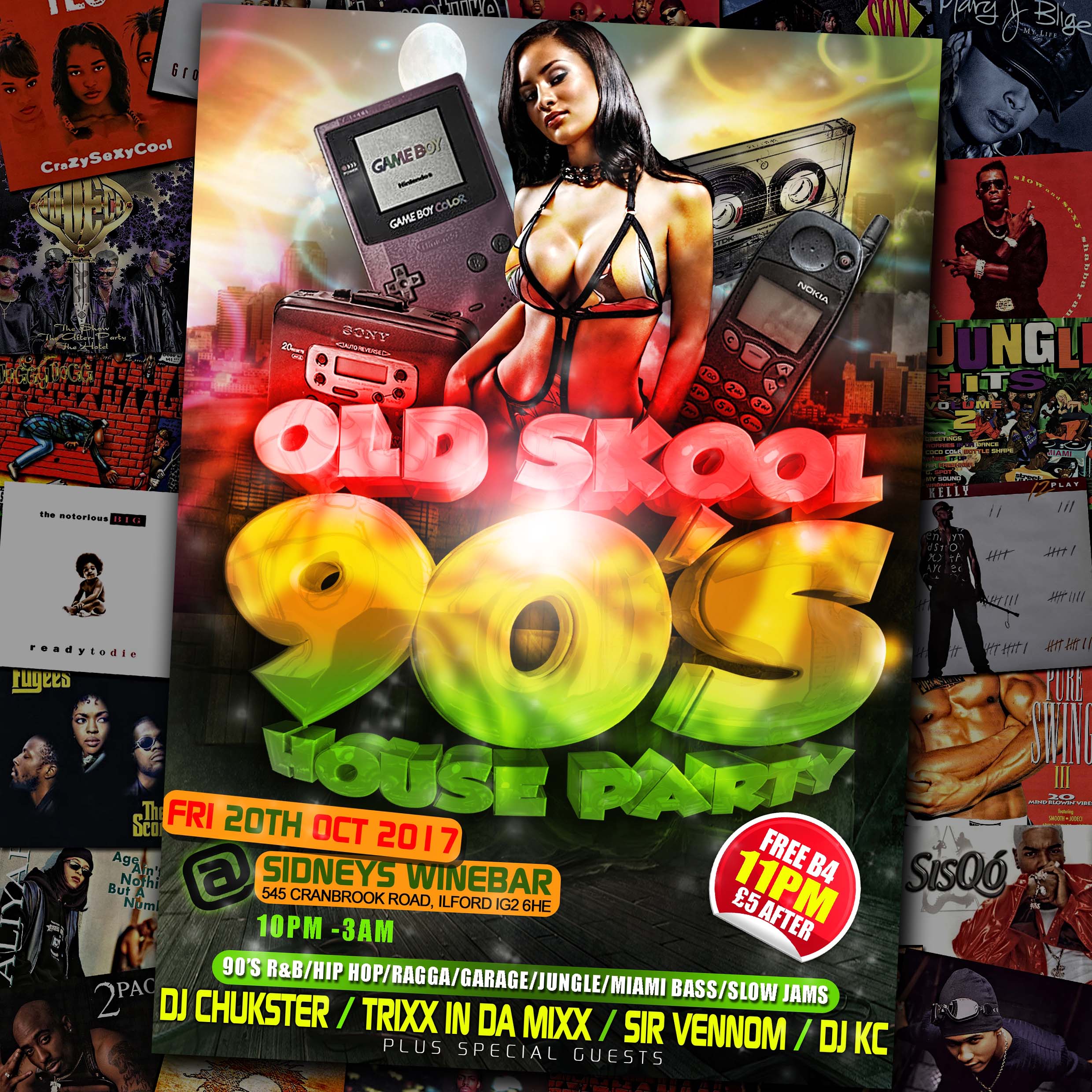 OLD SKOOL 90's HOUSE PARTY