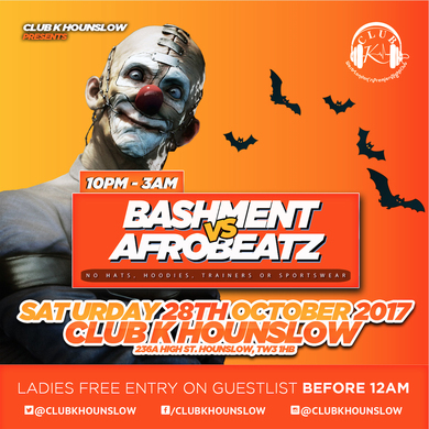 Bashment vs Afrobeatz: Fancy Dress Special