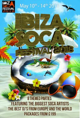 Ibiza Soca Festival (Event Tickets only)