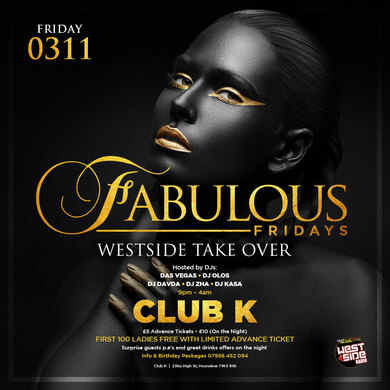Fabulous Fridays -Westside Radio Takeover
