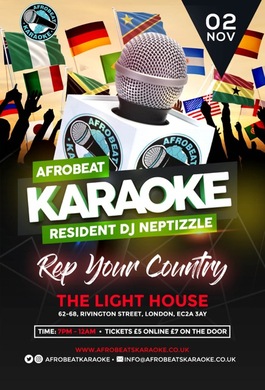 Afrobeat Karaoke - 'Rep Your Country'