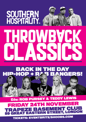 Southern Hospitality Throwback Classics!