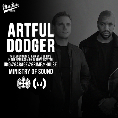 The Artful Dodger at Ministry of Sound
