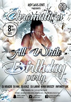 Chromatic's All White Birthday Party