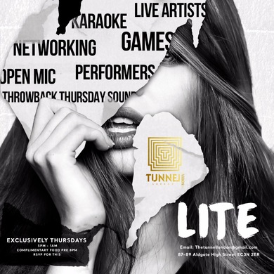 Complimentary Dinner This Thursday @ Tunnel 2