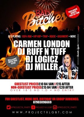 Bad Bitches! TRILLARY BANKS LIVE P.A