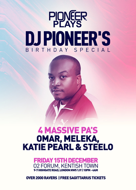 DJ Pioneer's Birthday feat Omar, Meleka +more