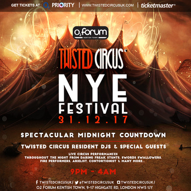 Twisted Circus NYE @ o2 Forum