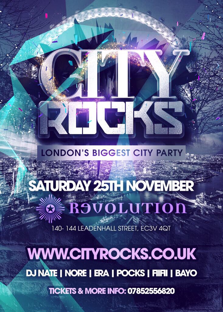 CITYROCKS - SAGITTARIUS PARTY