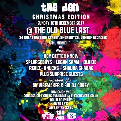 THE DEN (CHRISTMAS EDITION)