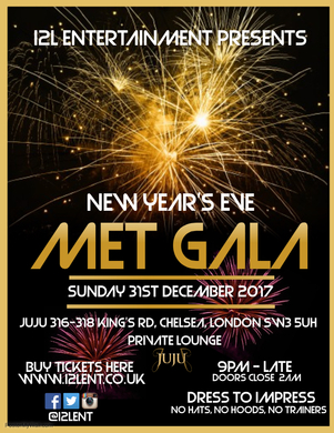 NYE Met Gala - VIP Party