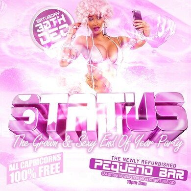 STATUS - The Grown & Sexy End Of Year Party