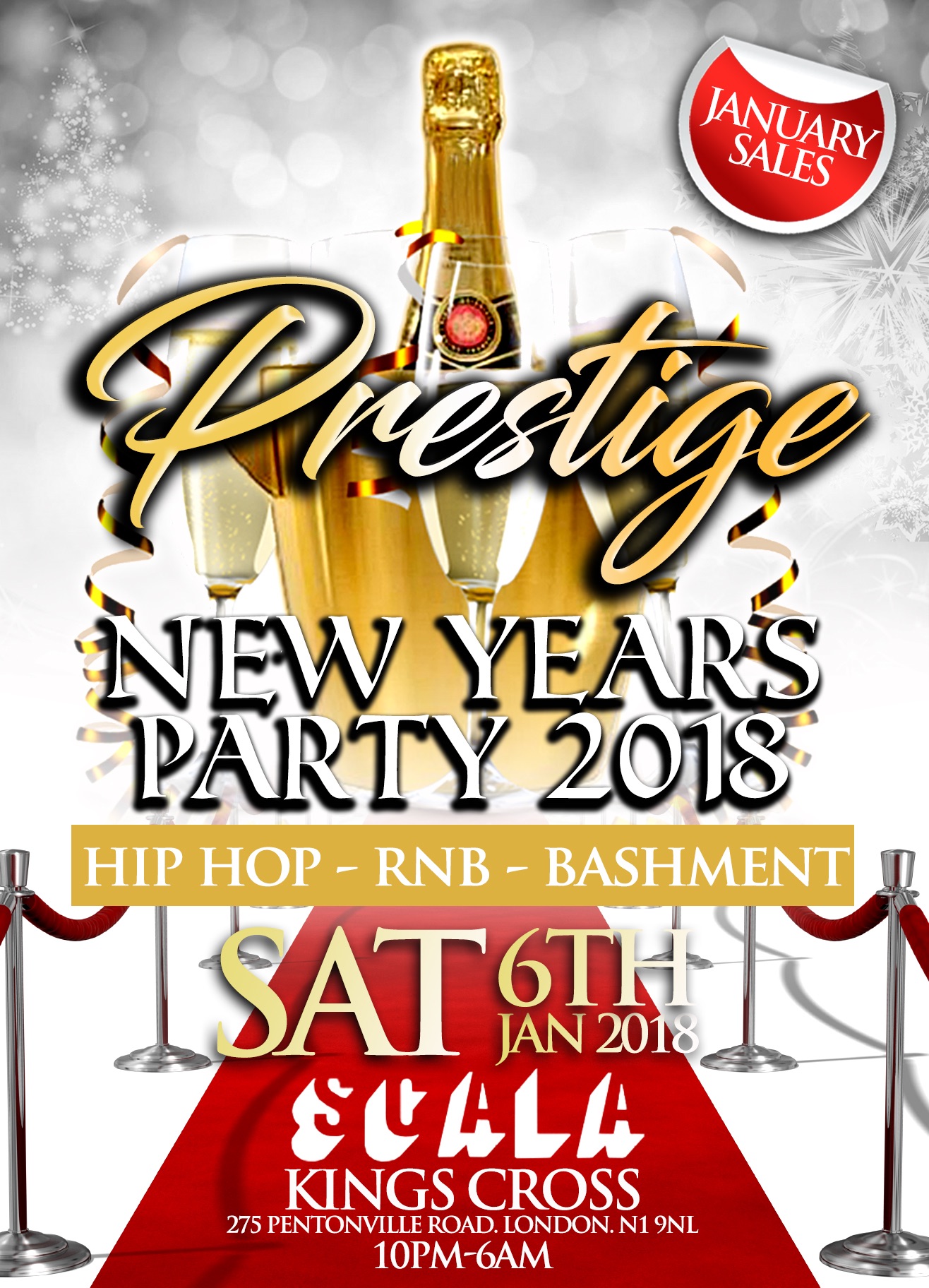 PRESTIGE - New Years Party 2018
