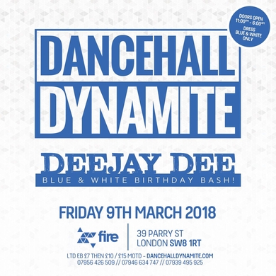 Dancehall Dynamite : Deejay Dee's Birthday