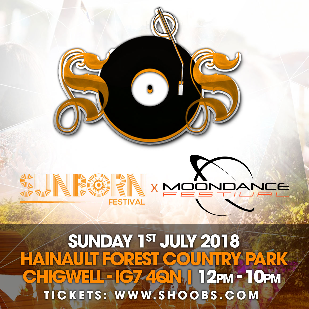 SOS @ Sunborn / Moondance - outdoor festival