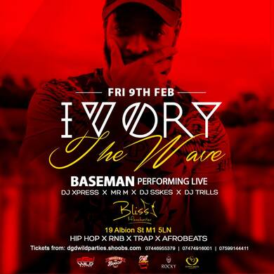 I V O R Y Presents Baseman Live In Manchester