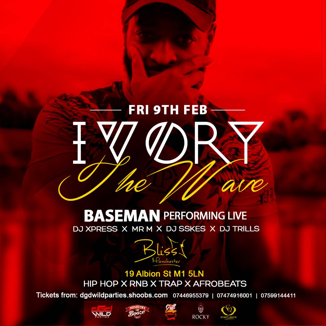 I V O R Y Presents Baseman Live In Manchester