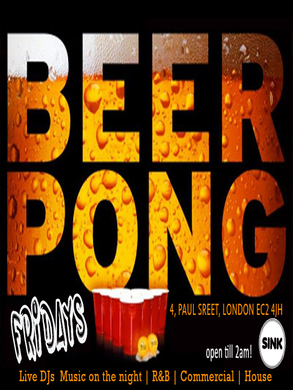 Beer Pong Fridays