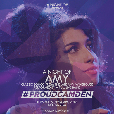 A Night of Amy (Proud Camden)
