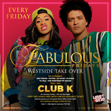 Fabulous Fridays - UK All Stars Special