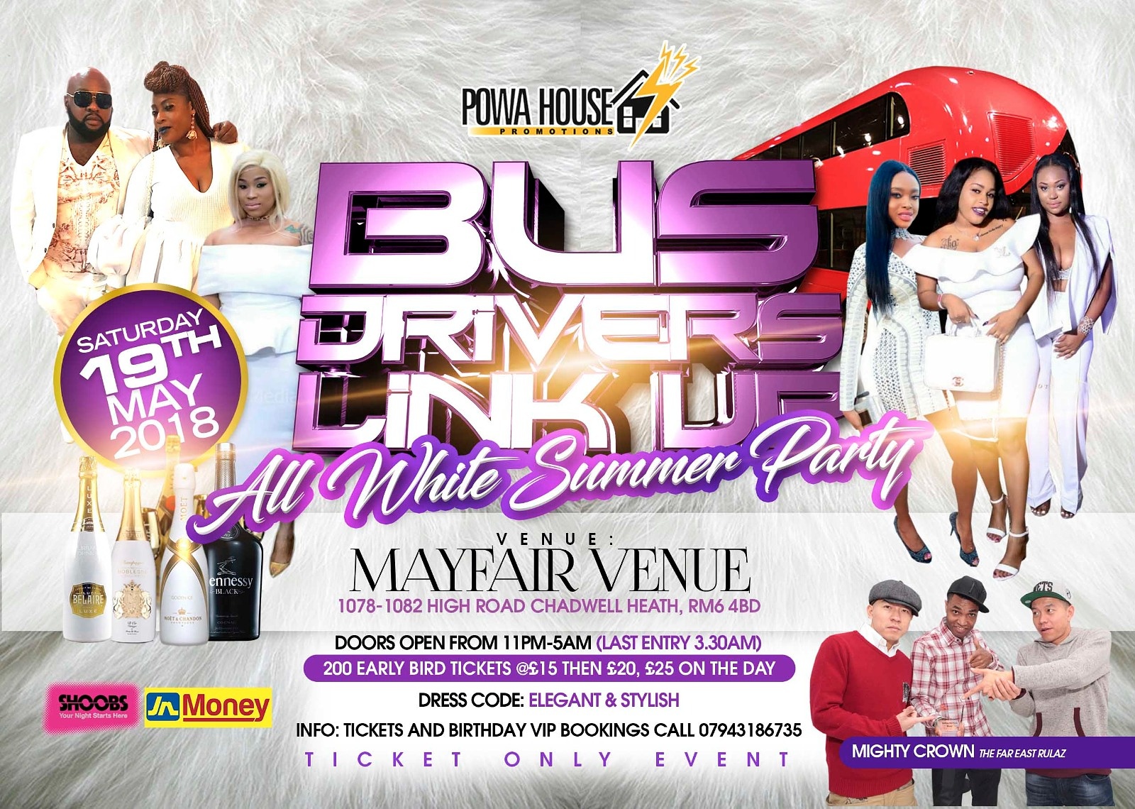 Bus Drivers Link Up All White Summer Party