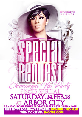 Special Request - Champagne V.I.P. Party