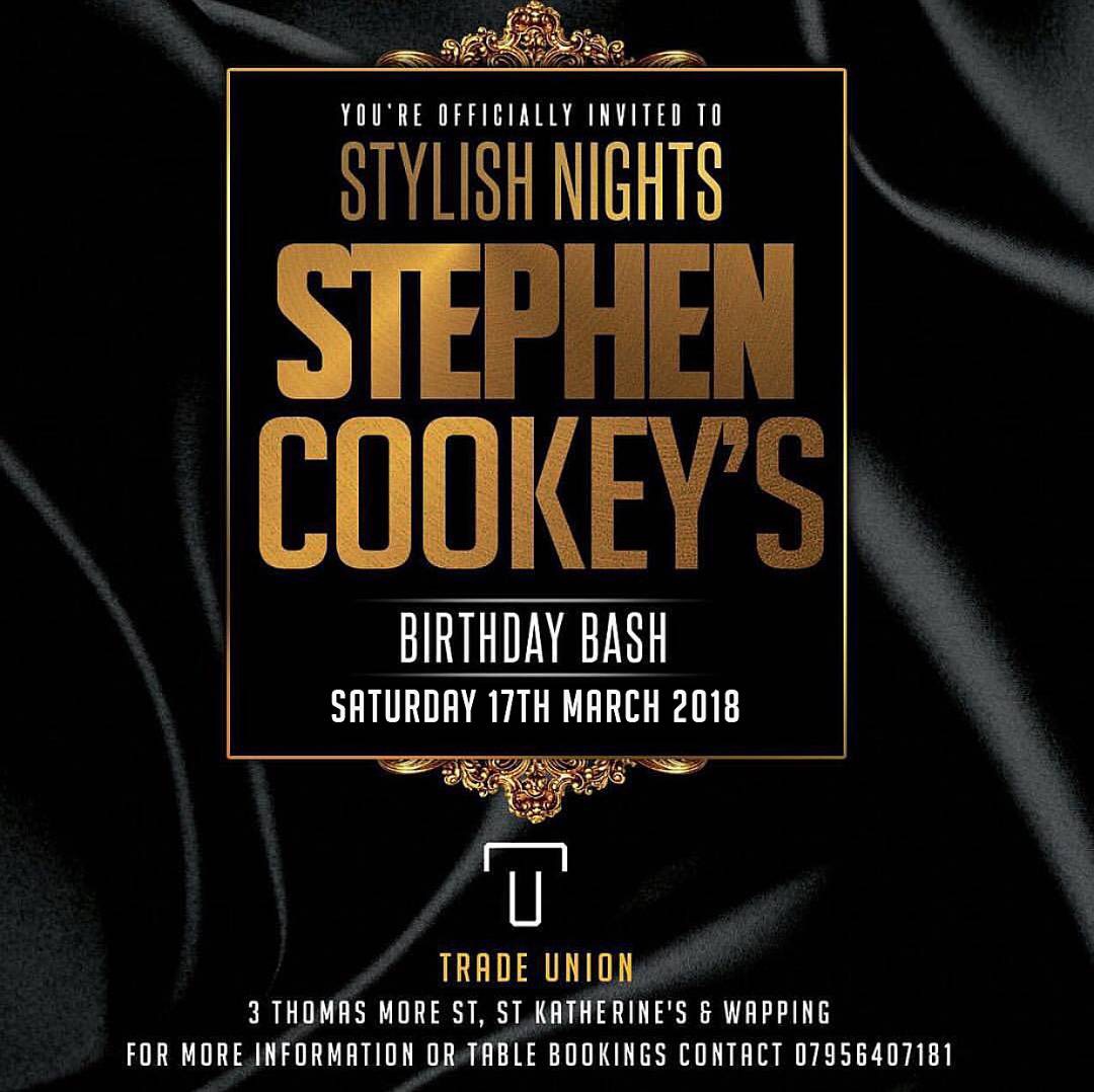 StylishNights "Stephen Cookey" Birthday Party