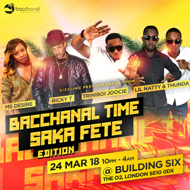 Bacchanal Time - Saka Fete Edition